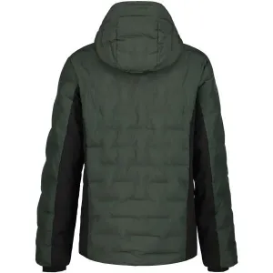 ICEPEAK DICKINSON Pánska lyžiarska bunda, tmavo zelená, veľkosť