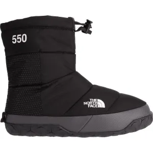 Páperové papuče dámske The North Face Nuptse Apres Bootie - tnf black/asphalt grey