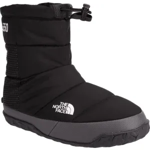 Páperové papuče dámske The North Face Nuptse Apres Bootie - tnf black/asphalt grey
