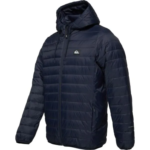 Quiksilver SCALY HOOD Pánska bunda, tmavo modrá, veľkosť