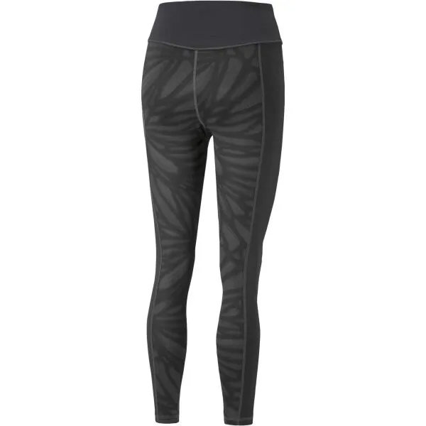 Puma TRAIN FAVORITES AOP HIGH WAIST 7/8 TIGHT Dámske legíny, čierna, veľkosť