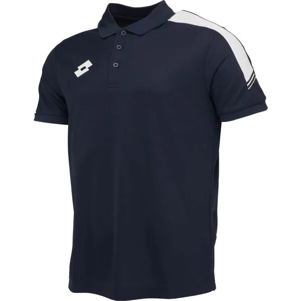 Lotto ELITE PLUS POLO PQ Pánske tričko polo, tmavo modrá, veľkosť
