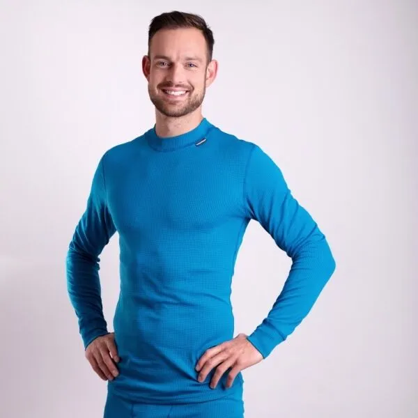 PROGRESS MICROSENSE LS Pánske tričko, modrá, veľkosť