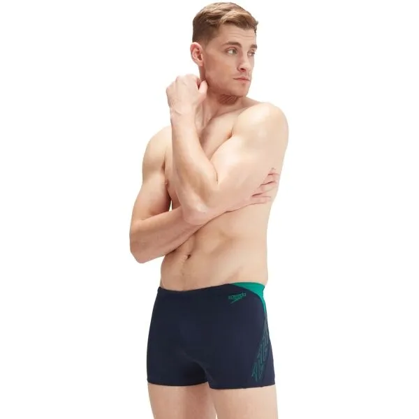 Speedo HYPER BOOM SPLICE Pánske plavky, tmavo modrá, veľkosť