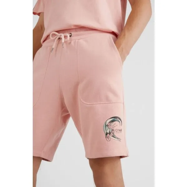 O'Neill O'RIGINAL JOGGER SHORT Pánske kraťasy, ružová, veľkosť