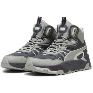 Puma TRINITY MID HYBRID L Pánska voľnočasová obuv, sivá, veľkosť 43