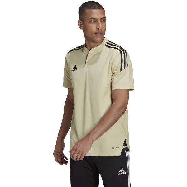 adidas CON22 POLO Pánske polo tričko, žltá, veľkosť