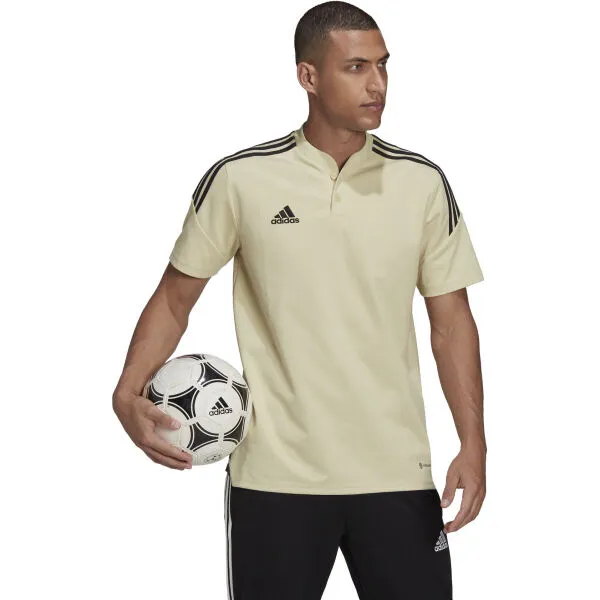 adidas CON22 POLO Pánske polo tričko, žltá, veľkosť