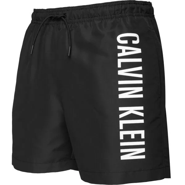 Calvin Klein MEDIUM DRAWSTRING Pánske plavky, čierna, veľkosť