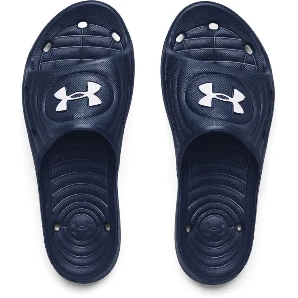 Under Armour M LOCKER IV SL Pánske šľapky, tmavo modrá, veľkosť 41