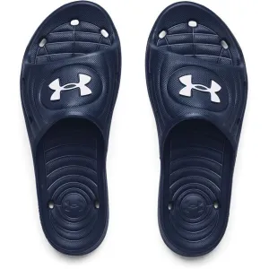 Under Armour M LOCKER IV SL Pánske šľapky, tmavo modrá, veľkosť 41