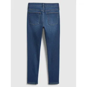 Tmavomodré chlapčenské skinny fit džínsy GAP