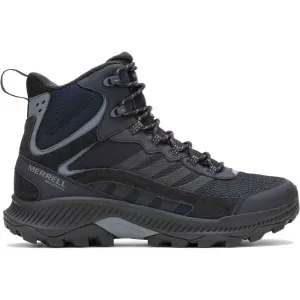 Merrell SPEED STRIKE 2 THERMO MID WP Pánska outdoorová obuv, čierna, veľkosť 46