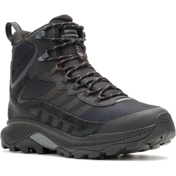 Merrell SPEED STRIKE 2 THERMO MID WP Pánska outdoorová obuv, čierna, veľkosť 46