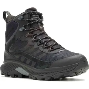 Merrell SPEED STRIKE 2 THERMO MID WP Pánska outdoorová obuv, čierna, veľkosť 46