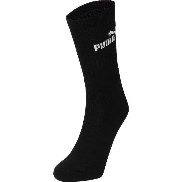 Puma SOCKS 3P Ponožky, čierna, veľkosť 35-38