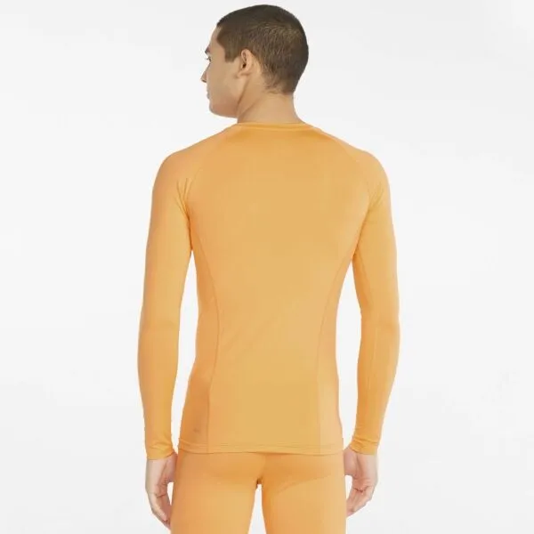 Puma LIGA BASELAYER TEE LS Pánske funkčné tričko, oranžová, veľkosť