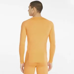 Puma LIGA BASELAYER TEE LS Pánske funkčné tričko, oranžová, veľkosť