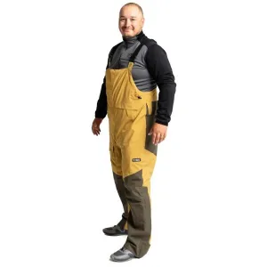 ADVENTER & FISHING FISHING PANTS Pánske nohavice s membránou, hnedá, veľkosť