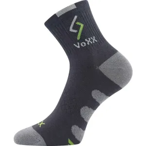 VoXX S - TRONIK 3P Chlapčenské ponožky, tmavo sivá, veľkosť