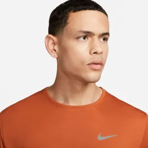 Nike NK DF UV MILER SS Pánske tréningové tričko, oranžová, veľkosť