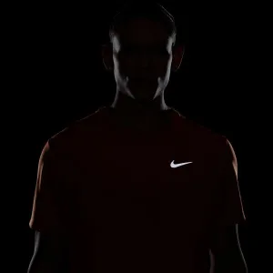 Nike NK DF UV MILER SS Pánske tréningové tričko, oranžová, veľkosť