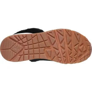 Skechers UNO RUGGED Dievčenská zateplená obuv, čierna, veľkosť