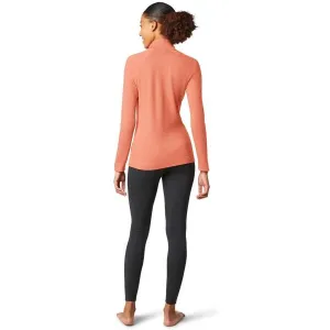 Smartwool W CLASSIC THERMAL MERINO BL 1/4 ZB Dámske tričko, lososová, veľkosť