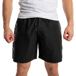Kappa LOGO FAQUIL Pánske šortky, čierna, veľkosť