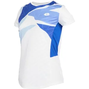 Lotto TECH W I - D2 TEE Dámske tenisové tričko, biela, veľkosť