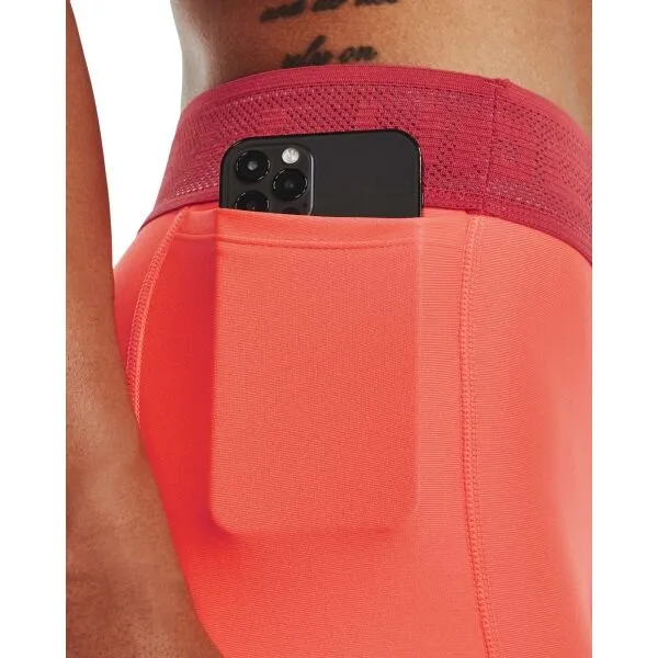 Under Armour ARMOUR BRANDED WB LEG Dámske legíny, oranžová, veľkosť