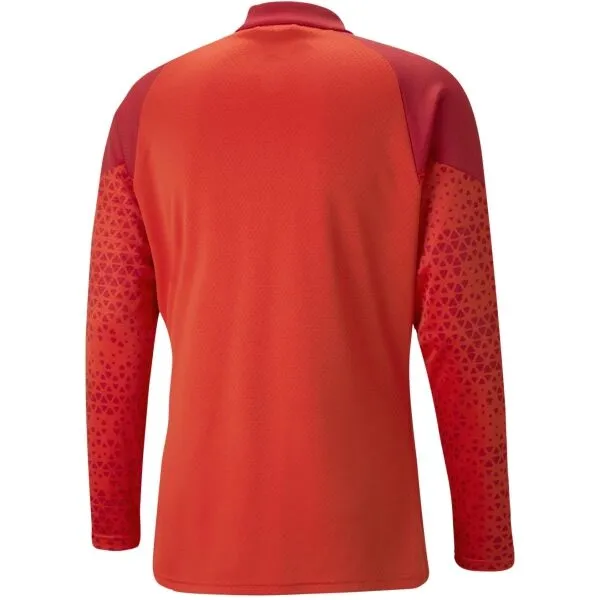 Puma TEAMCUP TRAINING JACKET Pánska futbalová bunda, červená, veľkosť