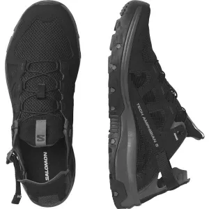 Salomon TECHAMPHIBIAN 5 Pánska turistická obuv, čierna, veľkosť 44