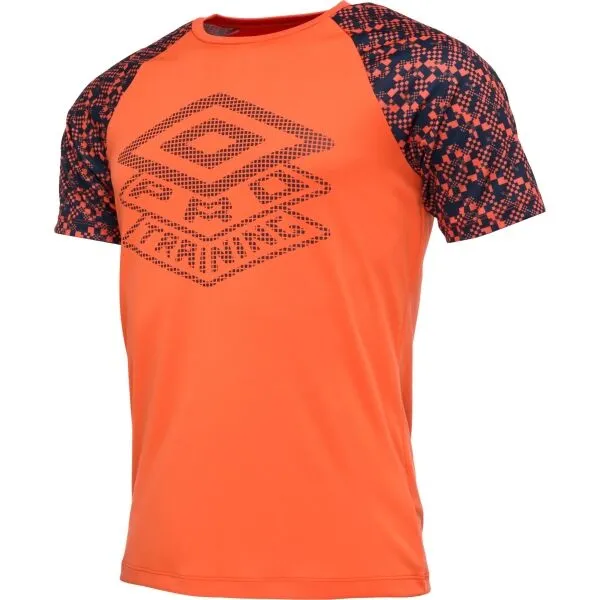 Umbro PRO TRAINING ACTIVE GRAPHIC Pánske športové tričko, oranžová, veľkosť XXL