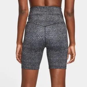 Nike ONE HR 7IN SHORT AOP Dámske šortky, čierna, veľkosť