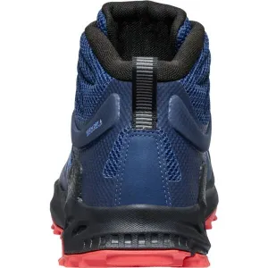 Keen ZIONIC MID WP M Pánska turistická obuv, modrá, veľkosť 41