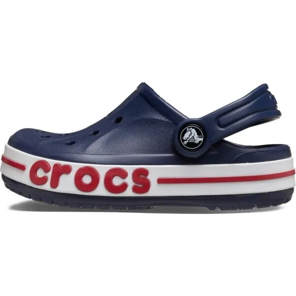 Crocs BAYABAND CLOG T Detské šľapky, tmavo modrá, veľkosť 19/20