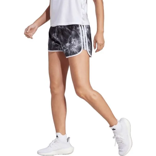 adidas M20 AOP SHORT Dámske bežecké šortky, čierna, veľkosť