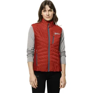 Jack Wolfskin ROUTEBURN PRO INS VEST W Dámska outdoorová vesta, oranžová, veľkosť