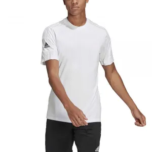 adidas SQUAD 21 JSY SS Pánsky futbalový dres, biela, veľkosť