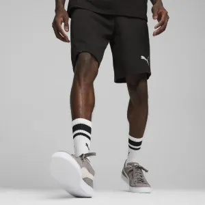 Puma TEAMFINAL CASUALS SHORTS Pánske športové kraťasy, čierna, veľkosť