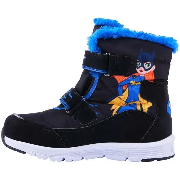 Warner Bros CHILLIN VELCRO BATGIRL Detská zimná obuv, čierna, veľkosť