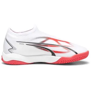 Puma ULTRA MATCH LL IT JR Detská halová obuv, biela, veľkosť 36