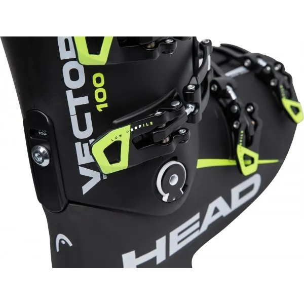 Head VECTOR EVO 100 Zjazdová lyžiarska obuv, čierna, veľkosť