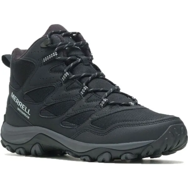 Merrell WEST RIM SPORT THERMO MID WP Pánska outdoorová obuv, čierna, veľkosť 43.5