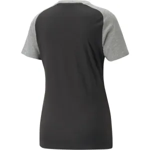 Puma TEAMCUP CASUALS TEE Futbalové tričko, čierna, veľkosť