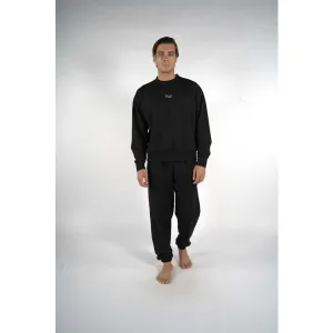 Fila IN BRUSHED COTTON FLEECE Unisex pyžamo, čierna, veľkosť