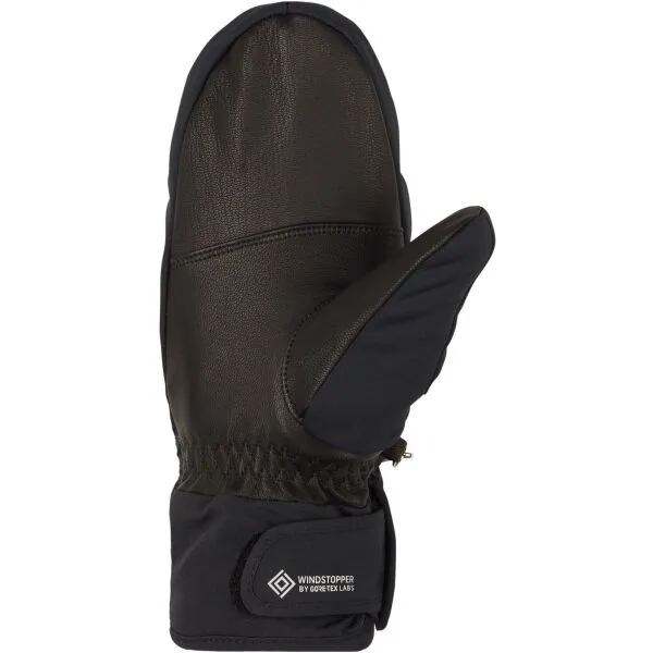 Dámske palčiaky Ziener Karoia WS PR Mitten - black/rose metallic