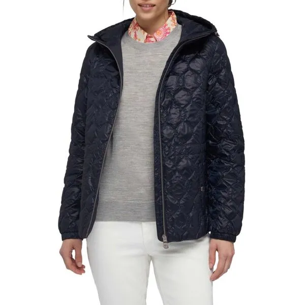 Geox MYLUSE PARKA W Dámska bunda, tmavo modrá, veľkosť
