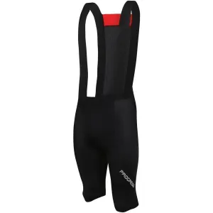 PROGRESS GIRO SHORTS BIB Pánske cyklistické kraťasy, čierna, veľkosť